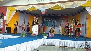 IMPHAL COLLEGE 'Teacher's day '// 2019 opening cultural dance "Ching tam apunba jgoi"