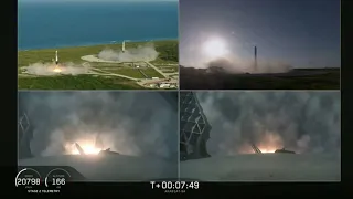 Touchdowns! SpaceX Lands All 3 Falcon Heavy Boosters After Launching Satellite