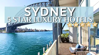 TOP 10 Best 5 Star Luxury Hotels In SYDNEY, AUSTRALIA  | Part 1