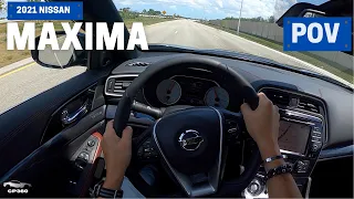 2021 Nissan Maxima Platinum ► POV Test Drive
