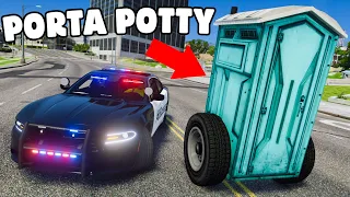 Robbing Police Stations For Toilet Paper in GTA 5 RP..