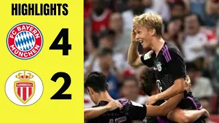 Bayer Munchen vs As Monaco 4:2 Highlights & All Goals Friendly 2023 Today