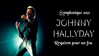 ♦Johnny Hallyday - Requiem pour un fou (Symphonique 2021) #conceptkaraoke