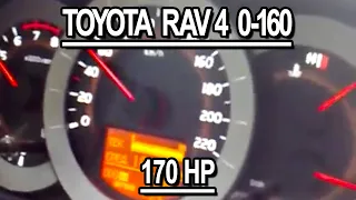 Toyota Rav 4 2.4 0-160 kmh