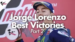 Best victories from Jorge Lorenzo's career! | PART TWO #ThankYouJorge