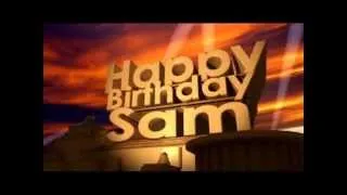 Happy Birthday Sam