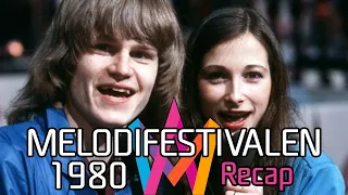 Melodifestivalen 1980 – Recap