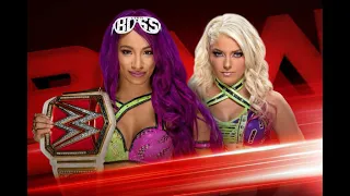 MTSHED *IMO* #1: Sasha Banks v. Alexa Bliss - Raw - August 28th,2017