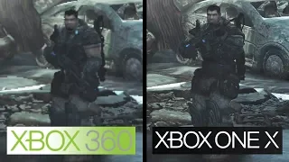 Gears of War 2 | Xbox One X vs Xbox 360 | 4K Graphics Comparison