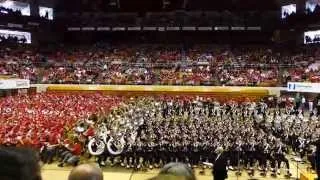 OSUMB D Day halftime Show Band and Alumni Band at 9 13 2014 Skull Session