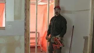 How To Fill in a Door Opening [Framing]