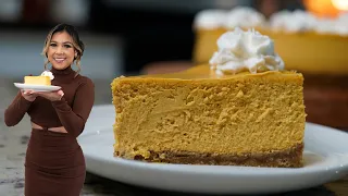 LOOK at How EASY it is to Make PUMPKIN CHEESECAKE , Without WRAPPED IN FOIL, Can’t Get Any Easier!