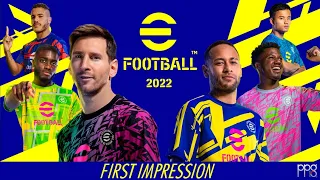 eFootball 2022 DEMO Version Gameplay - First Impression PS4