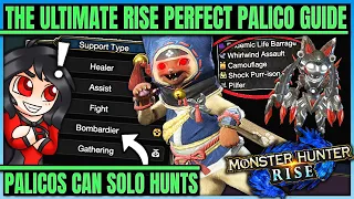 Palicos are Godlike - Best Palico Type + Moves - Perfect Palico Breakdown - Monster Hunter Rise!