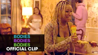 Bodies Bodies Bodies (2022 Movie) Official Clip 'Camp Song' - Pete Davidson, Amandla Stenberg