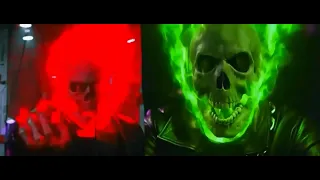 Ben 10 Ghost Rider VS Albedo Ghost Rider (Fan Made)