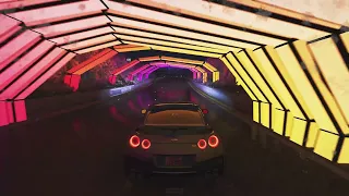 Ø𝐧𝐞𝐡𝐞𝐚𝐫𝐭 & 𝐑𝐞𝐢𝐝𝐞𝐧𝐬𝐡𝐢 - 𝐒𝐧𝐨𝐰𝐟𝐚𝐥𝐥 | 1 Hour Loop | Night Drive | Nissan GTR R35 #nightdrive #forza