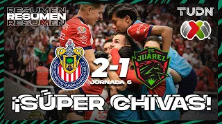 Resumen y goles | Chivas 2-1 FC Juárez  | CL2024 - Liga Mx J6 | TUDN