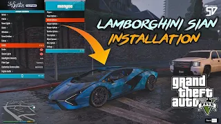 LAMBORGHINI SIAN FKP 67 EASY INSTALLATION | OPEN IV METHOD | GTA V MOD