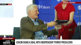Eskom signs deal with Independent Power Producers for additional generation capacity