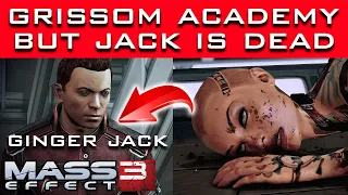 Mass Effect 3 - What Happens at GRISSOM ACADEMY If JACK DIED in ME2 (Unique Dialogue)