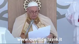 25 settembre 2022 - Papa Francesco - Angelus