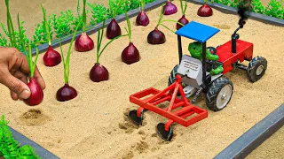 Diy mini tractor making modern ploughing machine for agriculture | diy science project @sanocreator