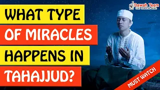 🚨WHAT TYPE OF MIRACLES HAPPEN DURING TAHAJJUD ?🤔 ᴴᴰ