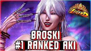Broski (#1 Ranked AKI) high level gameplay ▰ Street Fighter 6 SF6