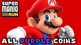 Super Mario Run: All Purple Coins