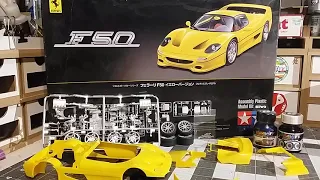 48hr Group Build - Ferrari F50 Part 1