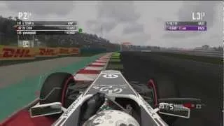 Budapest 3 lapper, special guest F1 2011 Gameplay