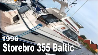 Storebro Royal Cruiser 355 Baltic - Walkthrough inside and out