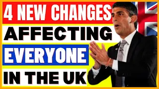 4 New UK New Changes Affecting Everyone From 4th April 2024–The Latest Details: UK Immigration Rule!