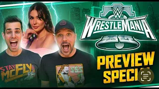 WRESTLEMANIA 40 Preview/Prediction Special w Chris Van Vliet and Cathy Kelley INTERVIEW!