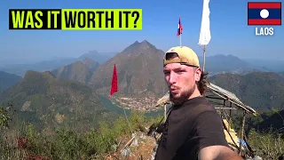 Climbing Nong Khiaw's HIGHEST Peak | Northern LAOS 🇱🇦