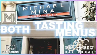 🥂 Michelin Star Michael Mina Bellagio 2 Tasting Menus Seasonal & Signature Birthday Dinner Las Vegas