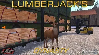 Lumberjack,s Dynasty Drying Planks the FAST WAY.. EP5