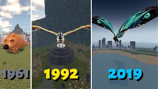 Evolution of Mothra (1961-2019) In Roblox Kaiju Universe