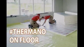 How to install Thermano insulation boards on floors
