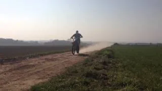 KTM 525 EXC LeoVince Flyby