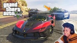 Ferrari Vs. Police Cars (Intense Carchase) | Billionaire City RP