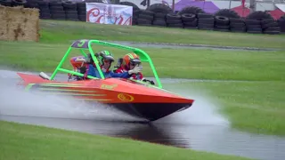 Webb's Slough Boat Racing in SlowMo