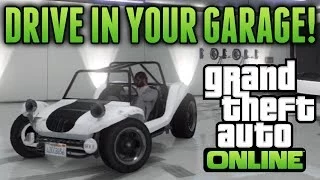 GTA 5 Glitches - How To Drive Inside Your Garage Online After Patch 1.12! Drive Inside Garage Glitch