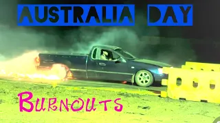 Australia Day burnouts