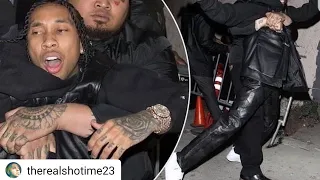 TYGA GRABS FOR GUN AFTER GETTING KICKED OUT OF FLOYD MAYWEATHERS 42ND BIRTHDAY PARTY