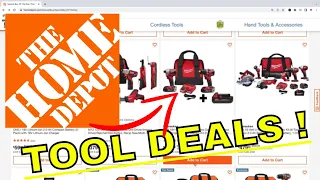 Milwaukee, Rigid, Ryobi Tool Deals of the Day @ Home Depot