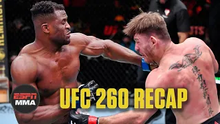 UFC 260 Recap: Francis Ngannou KOs Stipe Miocic to win heavyweight title | ESPN MMA