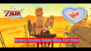 Zelda Skyward Sword HD Rickety Coaster (Goron Mine Cart Ride) Guide