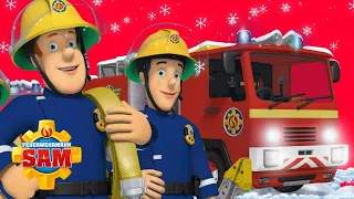 Durch den Schnee stürmen! ❄️🎄 Feuerwehrmann Sam | Weihnachten mit Sam | Cartoons für Kinder
